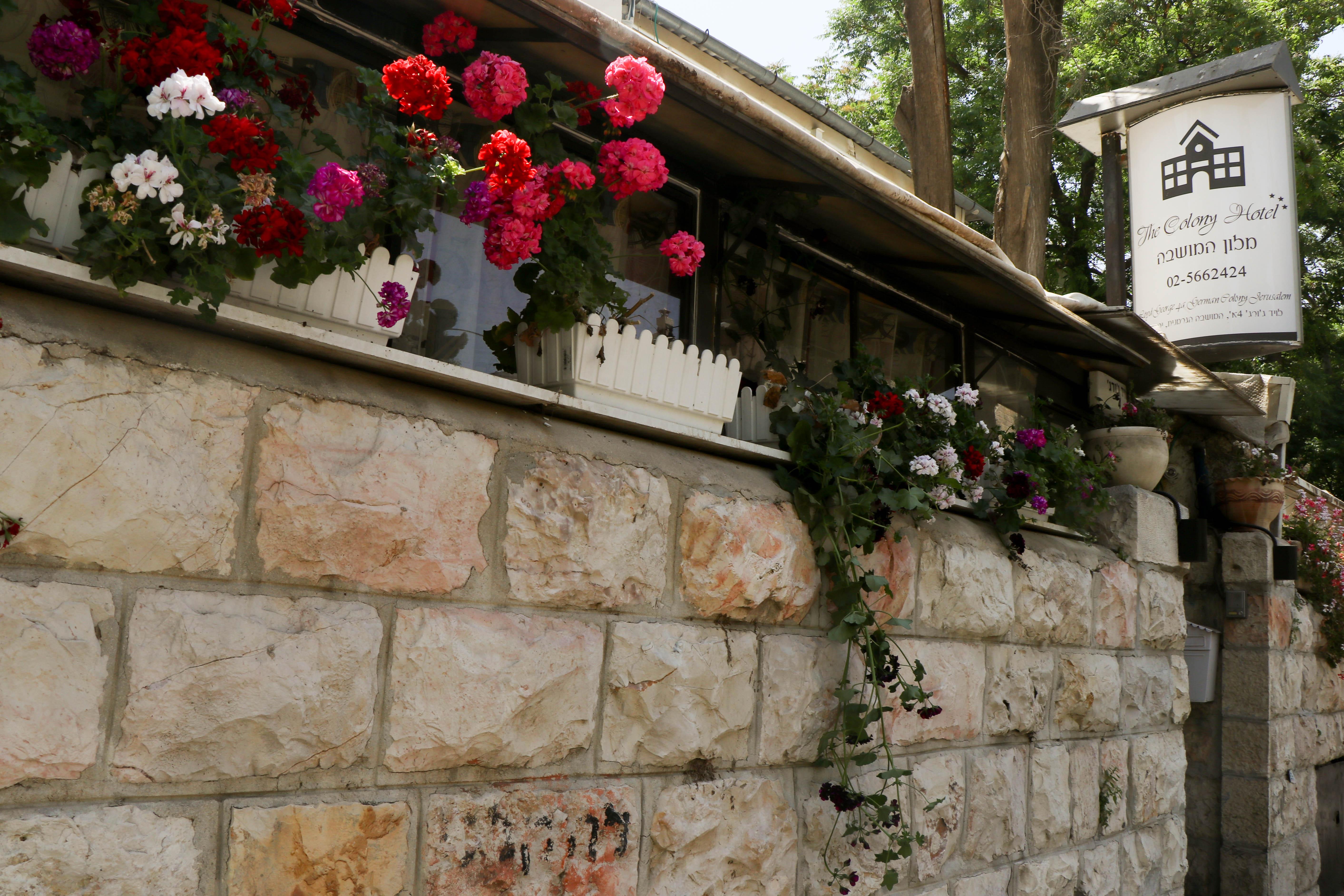The Colony Hotel - Historical Templar'S Building Jerusalem Eksteriør bilde